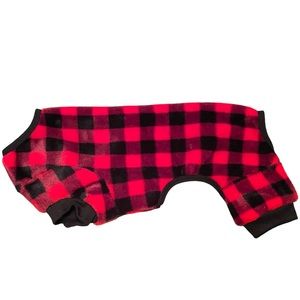 Small Buffalo Check Dog Pajamas